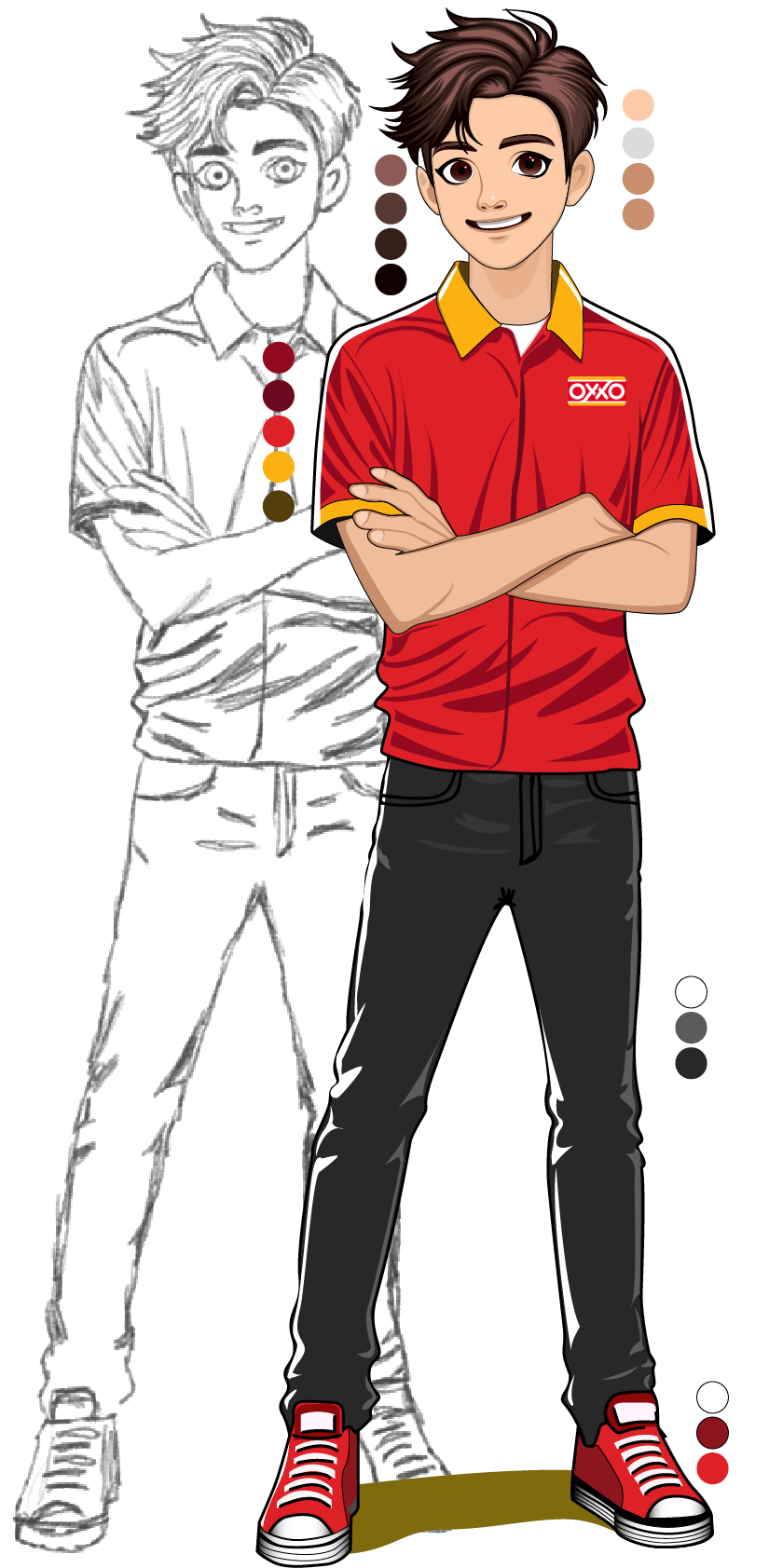 Oxxo Papel Vector